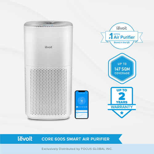 Levoit Air Purifier True HEPA Dual-Filter, with Aromatherapy, 3 Fand Speed,  Bonus Aroma Pads, LV-H128-RXA, 1 Pack 